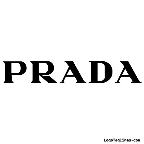 prada designer tagline.